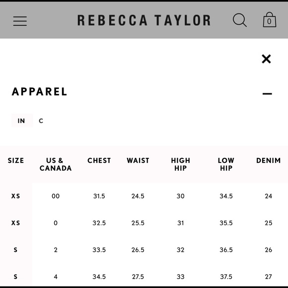 Rebecca Taylor Top Daniella NWT Long Sleeve Top 2 - Picture 8 of 8